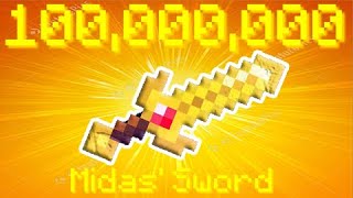 The 100,000,000 Midas Sword | Hypixel SkyBlock