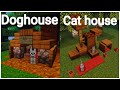 Top 3 Simple Pet House's in Minecraft. #minecraft #gaming