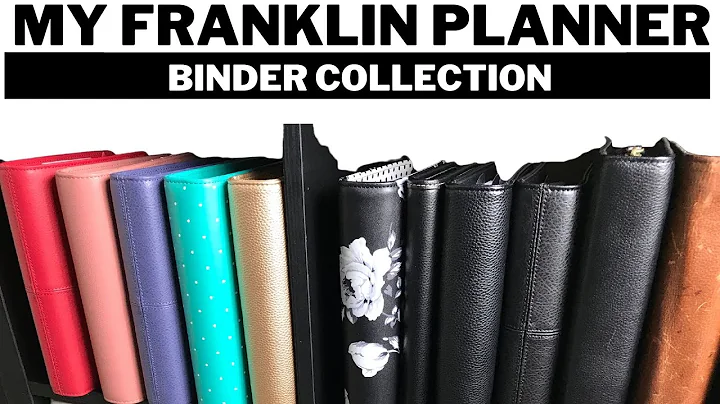 My Collection of Franklin Planner Binders and Covers