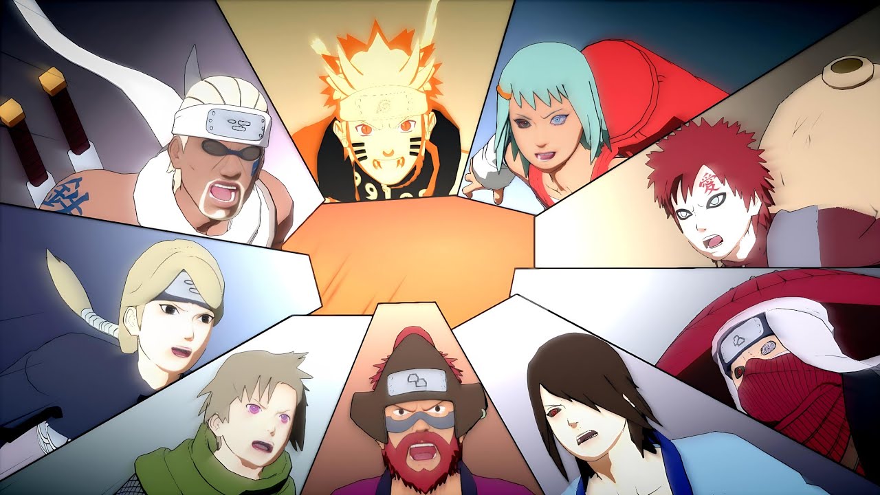 ALL TEAM ULTIMATE JUTSU[4K 60FPS]|NARUTO SHIPPUDEN ULTIMATE NINJA STROM 4