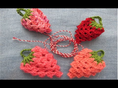 Video: Cum Se Croșetează O Căpșună