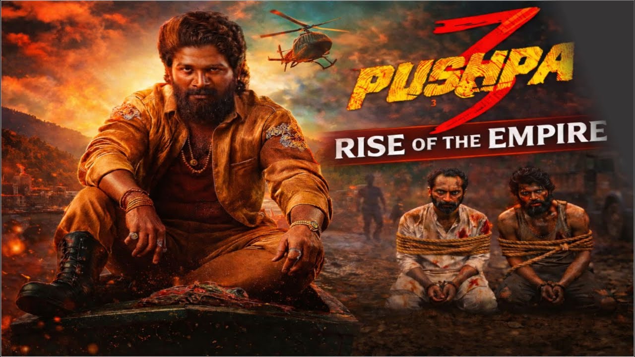 Pushpa 3 : Rule of Fire – Power Glimpse Trailer | Allu Arjun | Vijay Deverakonda | Rashmika | 2026