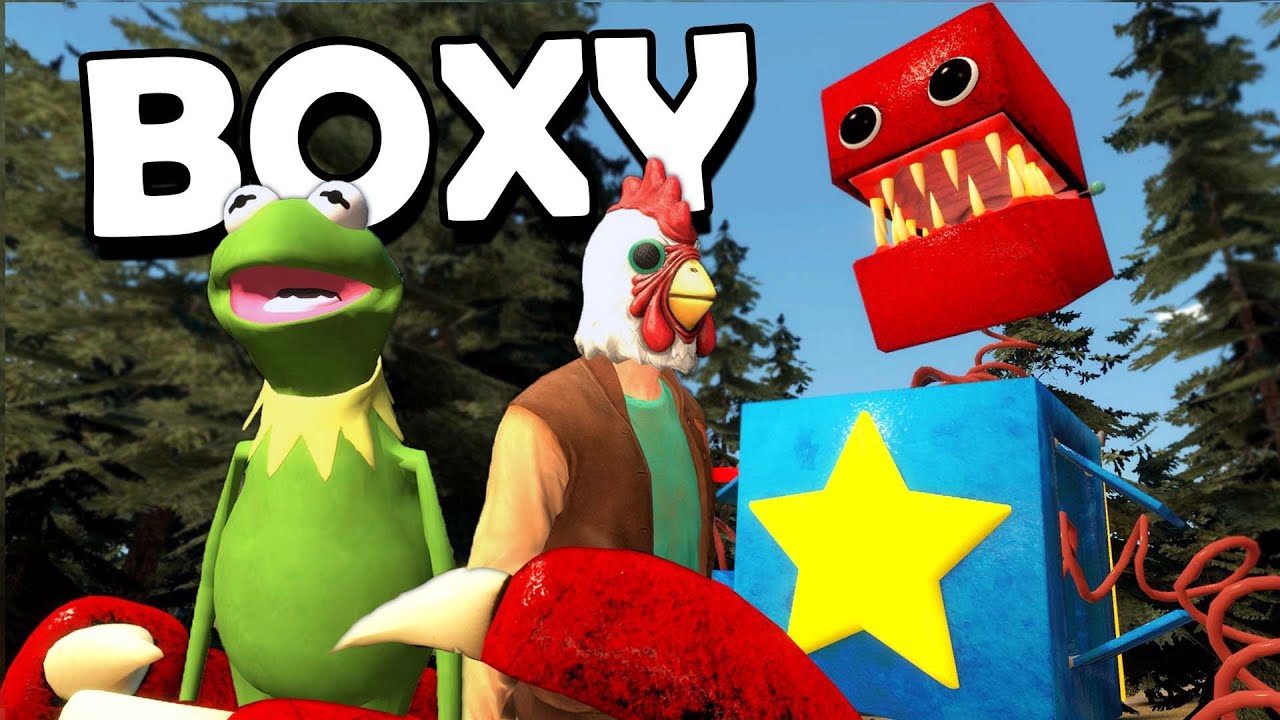 BOXY BOO Is After YOU (Garry's Mod)