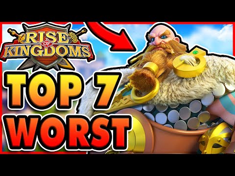 7 WORST Legendary Commanders in Rise of Kingdoms (DO NOT INVEST)