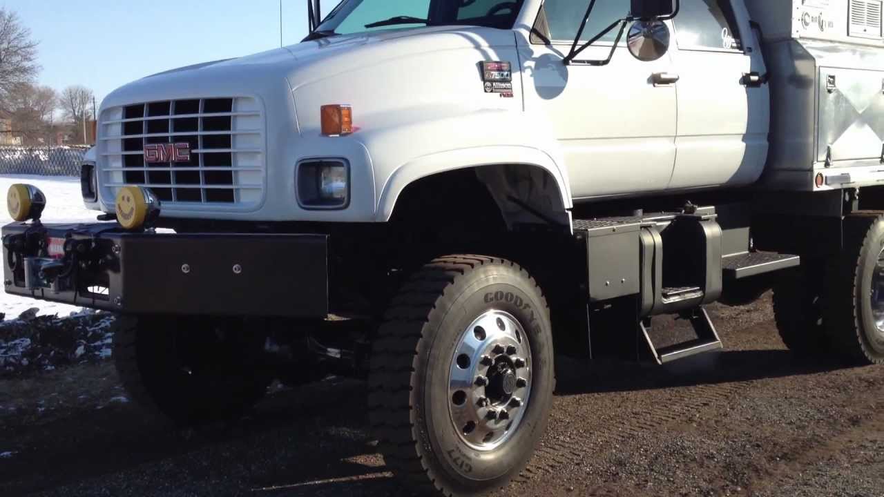 4 x 4 Offroad Truck GMC C7500 4x4 Crew Cab 4WD TRUCK 