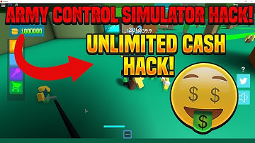 [NEW] ROBLOX EXPLOIT: ARMY CONTROL SIMULATOR MONEY HACK!(DEC 9)