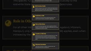 Role of the Governor in case of Constitutional Breakdown President's Rule