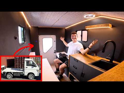 DIY Japanese Kei Mini Truck Camper Build