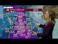 Denver snow update latest expected totals for thursday