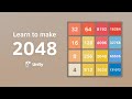 How to make 2048 in unity complete tutorial 