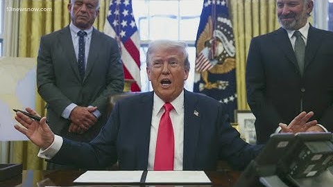 Federal agencies told to prepare for large-scale layoffs; Trump holds first cabinet meeting
