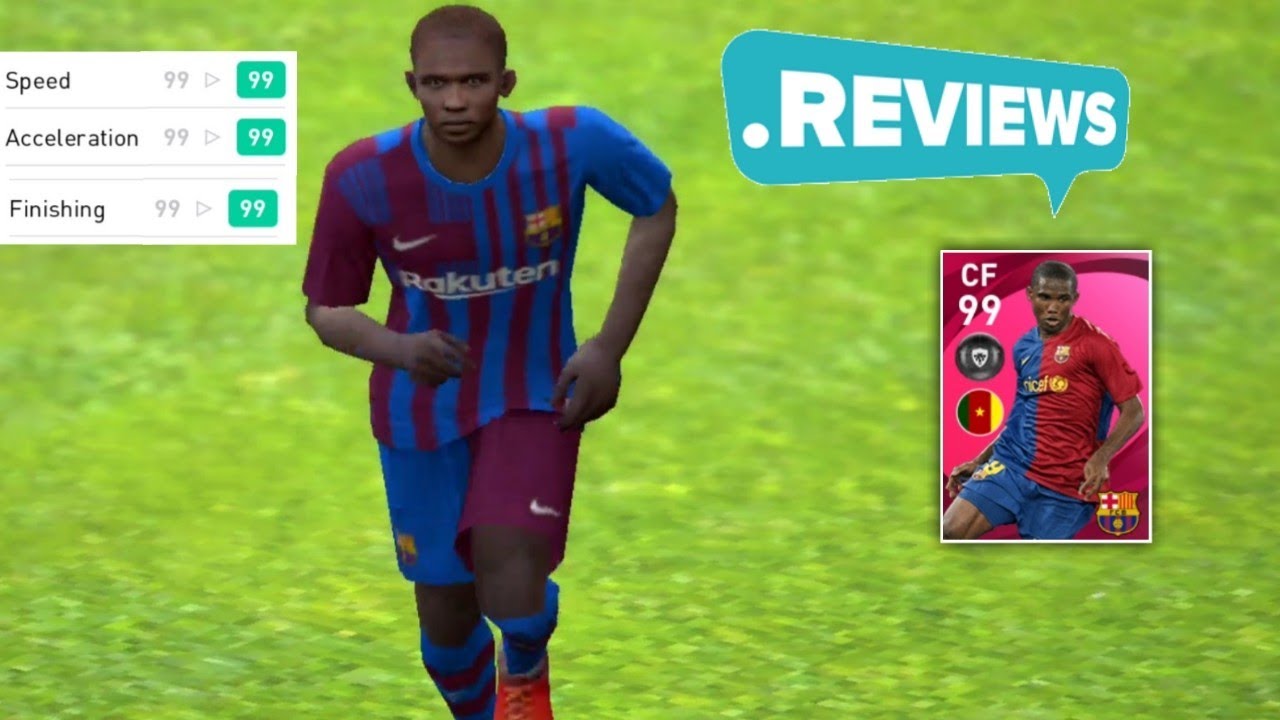 Iconic S. Eto'o First Impression + Honest Review 🔥 Pes 2021 Mobile