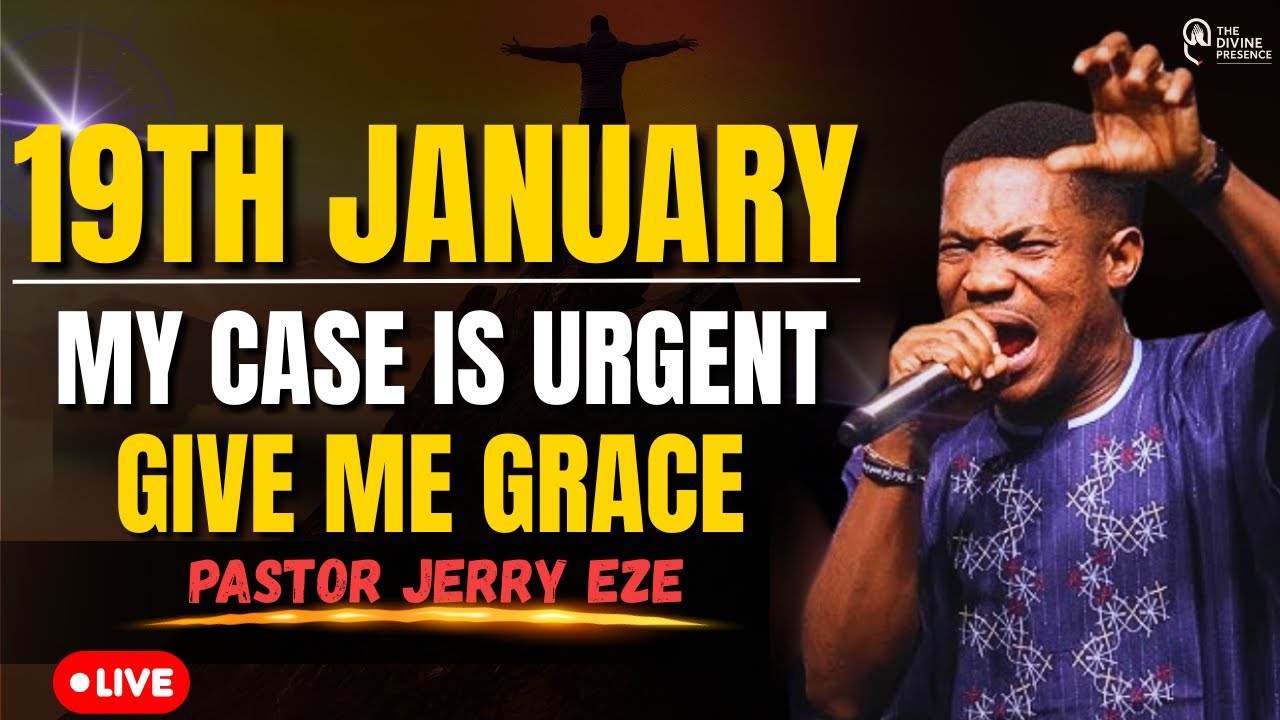 EL-ROI EL-ROI! MY CASE IS URGENT GIVE ME GRACE! PASTOR JERRY EZE | 17TH JANUARY| MIDNIGHT PRAYER