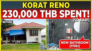 House Refurbishment in Korat: We Spent 230,000 THB (So Far!).