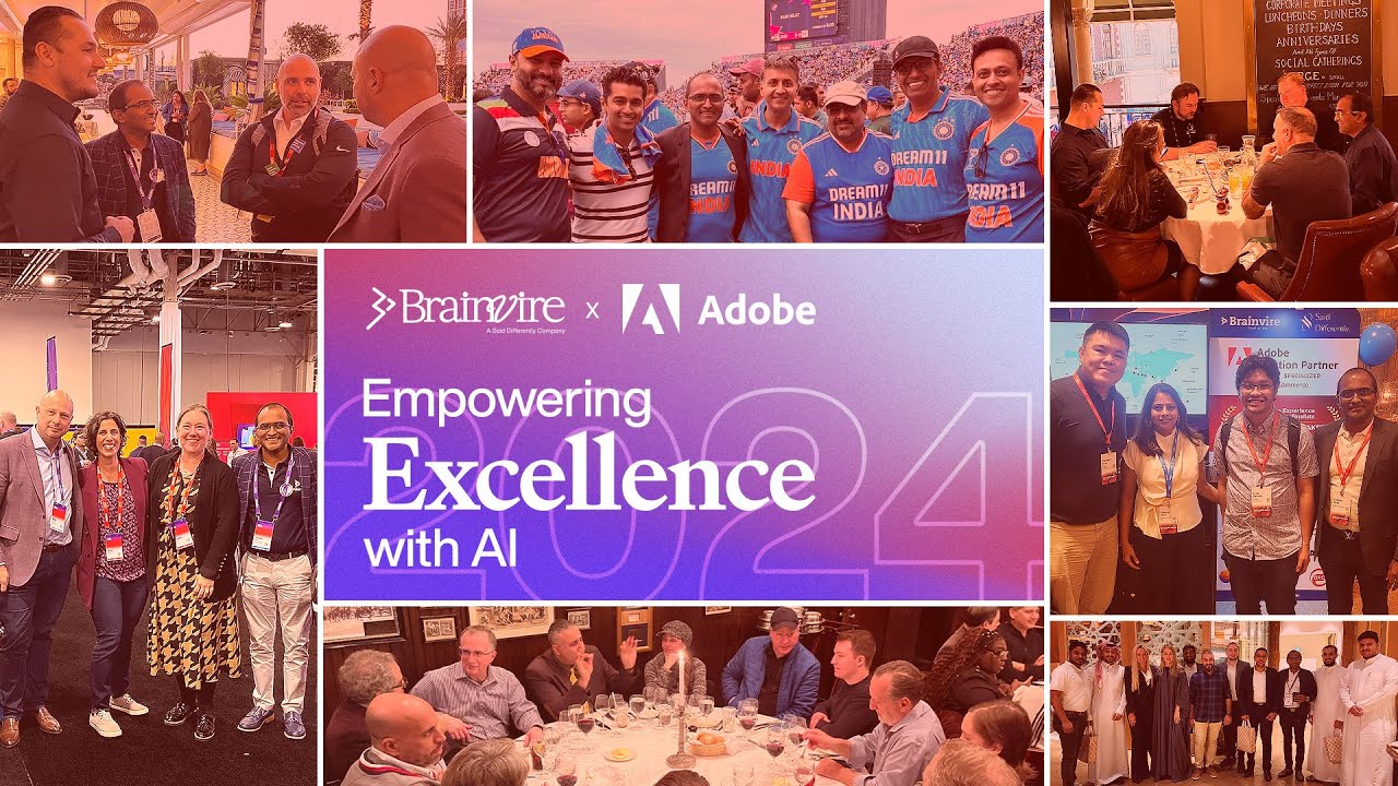 Brainvire x Adobe 2024 Recap: Empowering Excellence with AI
