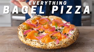 EVERYTHING BAGEL PIZZA (Redefining Breakfast!)