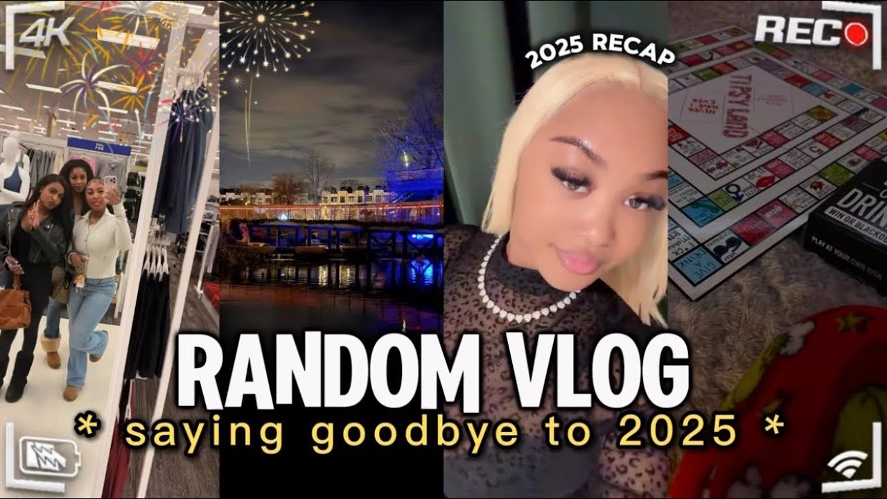 random vlog : maintenance, sleepover! goodbye 2025🫧🪩| NiyaaDior