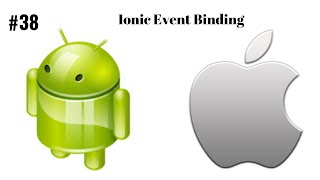 38-التعامل مع الأحداث فى ايونيك 5 Event Binding ionic
