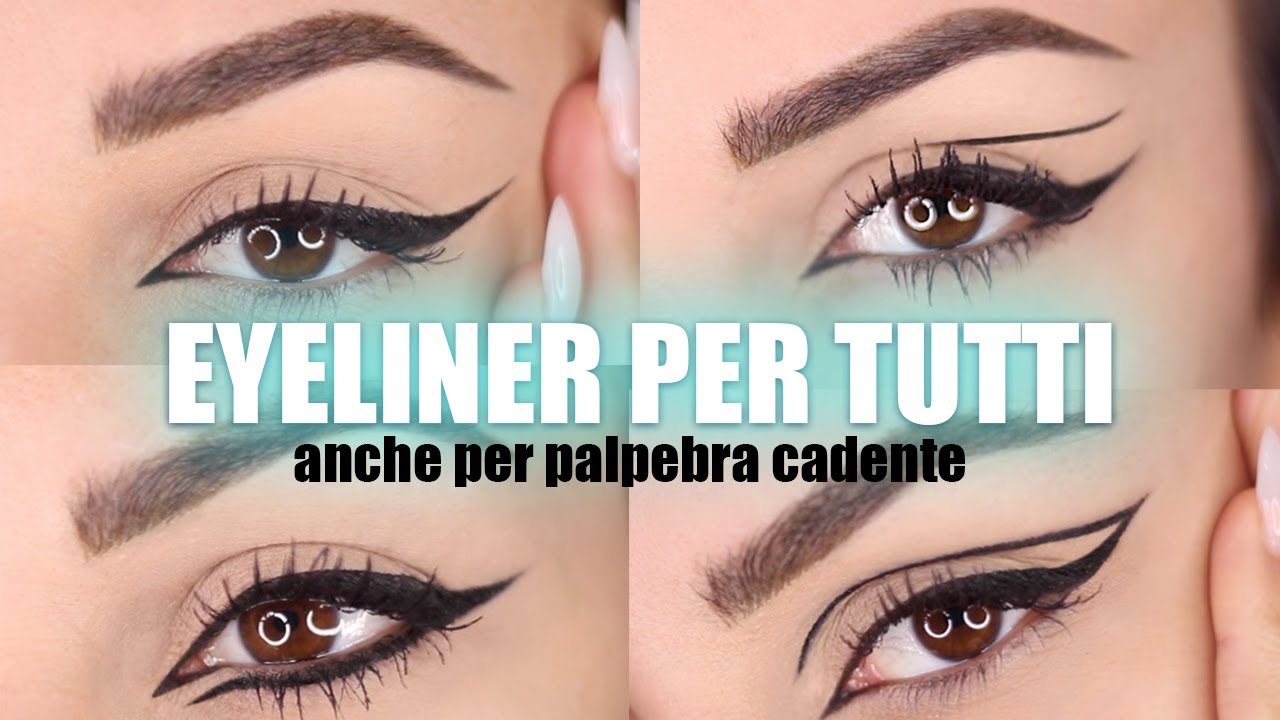 6 LOOK CON L'EYELINER (ANCHE PER PALPEBRA CADENTE)| ItsNora