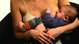 How to Cradle Hold a Baby | Breastfeeding