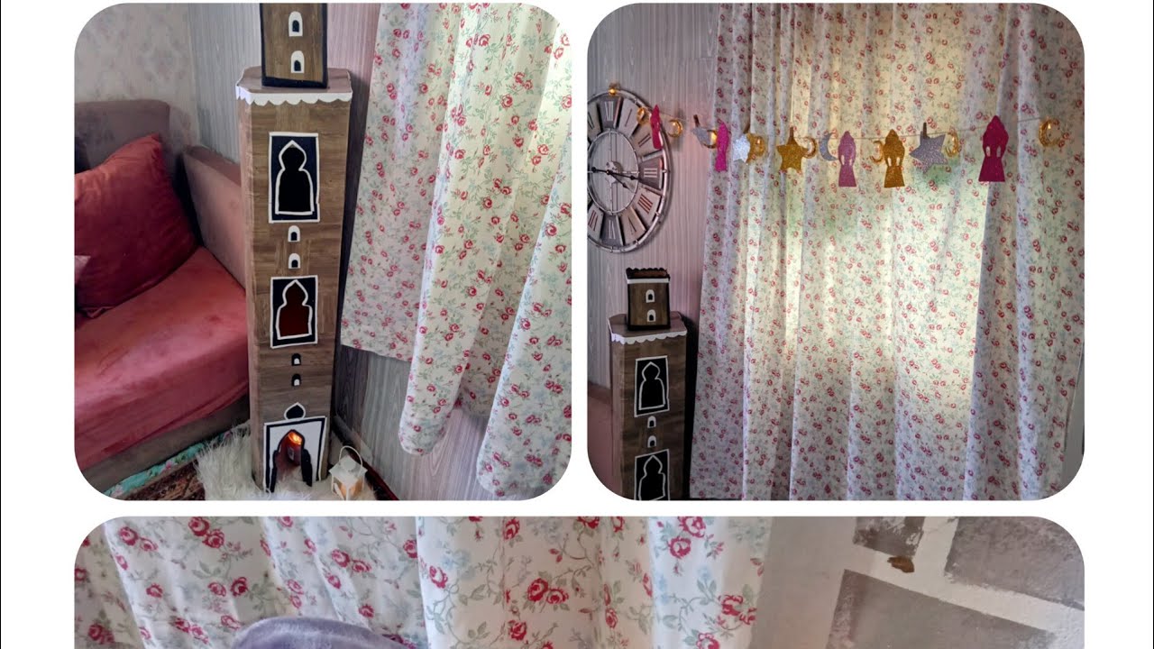 ديكور و زينة رمضان.. رمضان كريم وكل عام وانتم بخير وصحه وسلامه 🏩