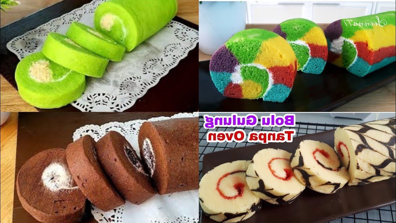 4 Resep Bolu Gulung Kukus 2 Metode Super Lembut