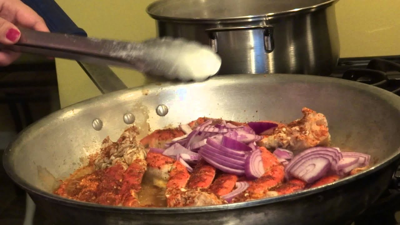 Receta de Patas de Cangrejo