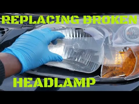 Headlight Assembly Replacement || How To Replace broken Headlights on 07 Kia Spectra