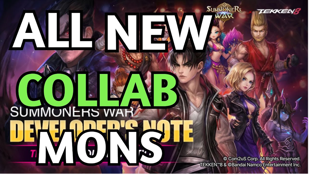 All Collab Monsters Skills for Tekken 8 Collab in Summoners War