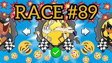 Cartoon Legends Race in Boomerang Make and Race 2 - Bugs Bunny and Coyote Style!