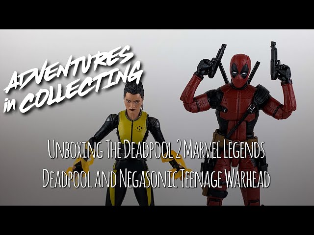 Pack Figurines Marvel Legends Deadpool et Negasonic