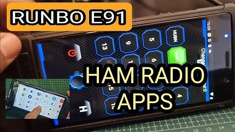 RUNBO/ANYSECU - E91 , HAM RADIO APPS