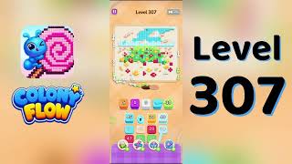 Colony Flow Level 307 Walkthrough | Full Gameplay | Solutionguruji