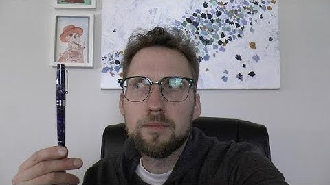 Fountain Pen Revolution Statesman Nebula with Flexible Nib Factory Ultra Flex Nib Review