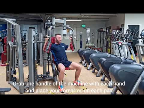 Pec Deck Machine Instructional Video Shannon Leisure Centre