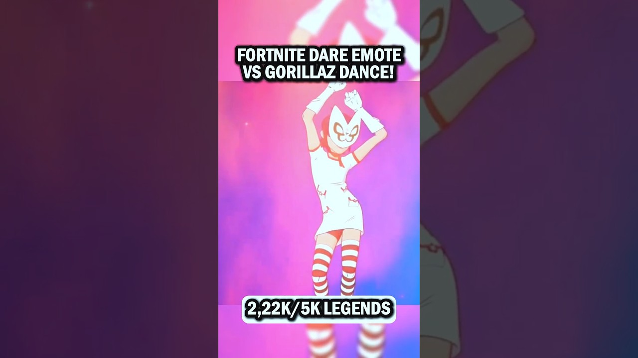 Fortnite RECREATED The Iconic Gorillaz Dance In Chapter 6 Season 4!