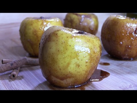 pomme-au-four-express-à-la-cannelle---recette-minceur-pour-tous-les-jours