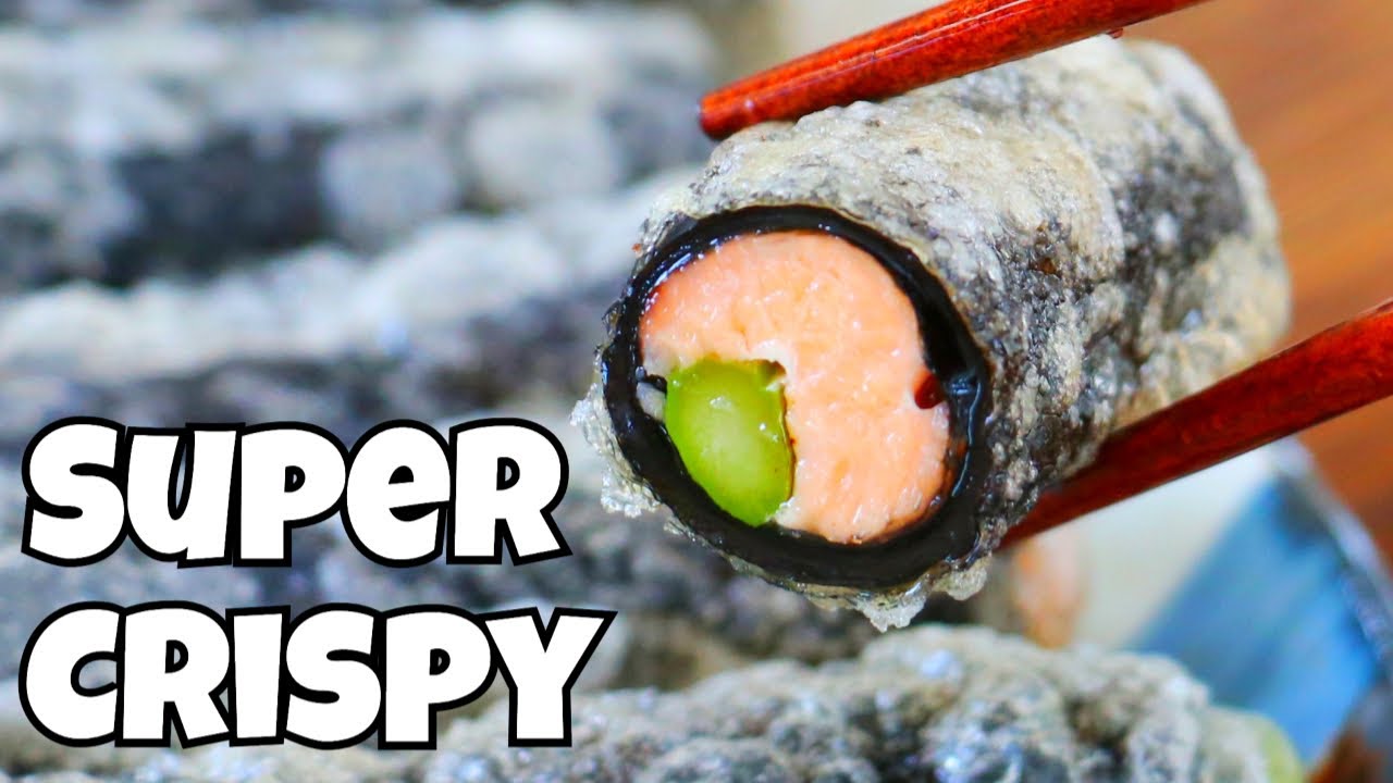 The Ultimate Guide to Crispy Seaweed Salmon Rolls!