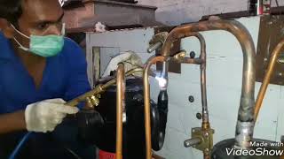 HVAC Refrigeration System Brazing Process