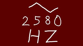 2580 hz triangle