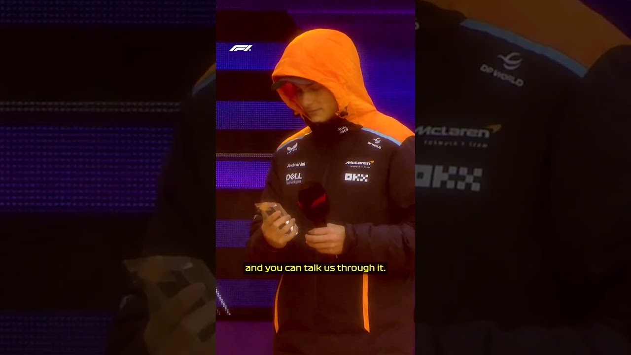 Piastri Wins Crypto Overtake of the Month for July - YouTube