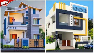 2 Floor House Front Elevation For Simple House | Small 2 Storey House Designs