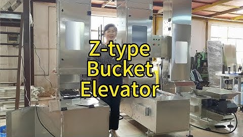 Z-Type Bucket Elevator Conveyor for Particle and Bulk Materials Handling Equipment
