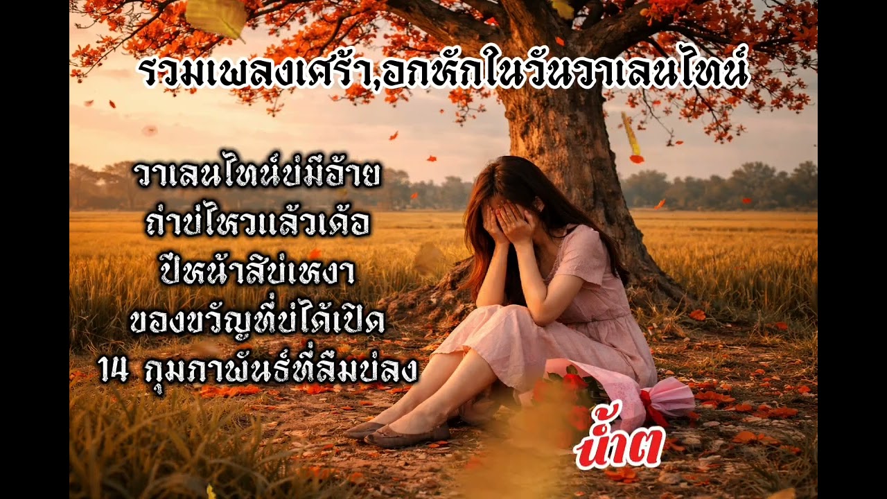 🔥💔รวมเพลงอกหักวาเลนไทน์💔🔥| ใครอกหักต้องฟัง 