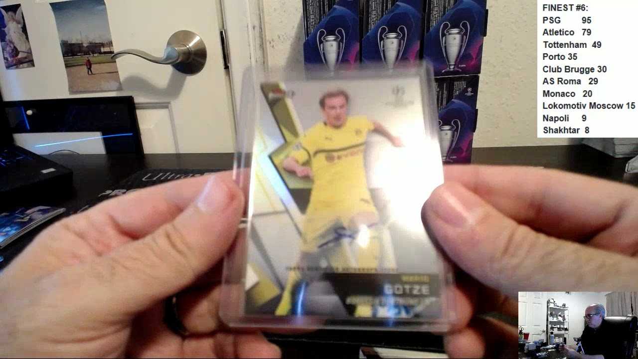 2018-19 TOPPS UEFA CHAMPIONS LEAGUE SOCCER 8 BOX HOBBY PICK YOUR TEAM PYT CASE BREAK #5 football score