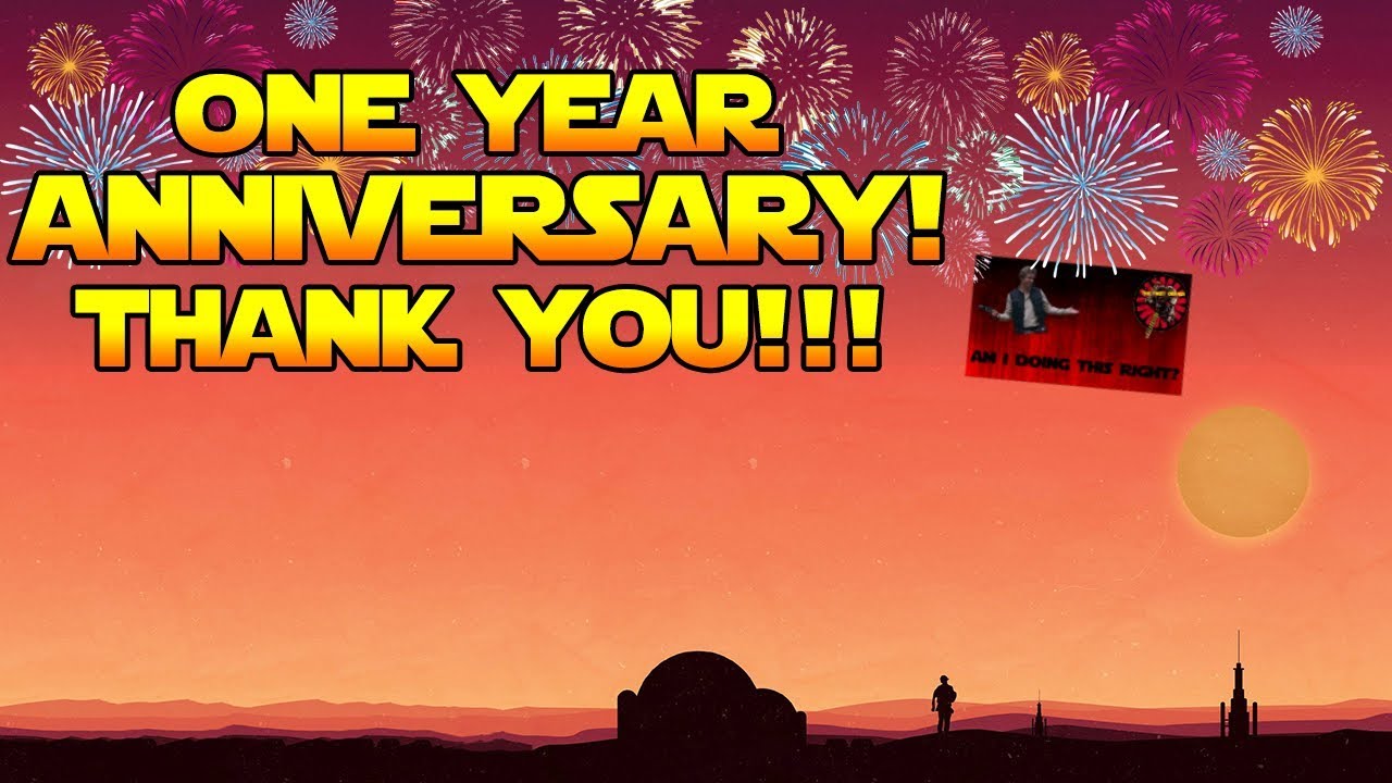 One Year Anniversary of The First Order! THANK YOU ALL!!! - YouTube