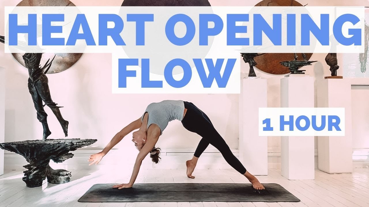 1 Hour Yoga Flow: Heart Opening Vinyasa Flow ~ Backbend Flow 