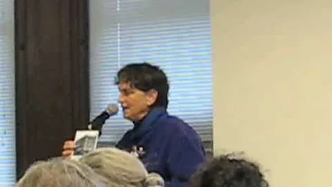 Patti Hagan testifies re Prospect Heights landmark...