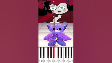 OLD vs. NEW Transformation (@fash) Poppy Playtime 3 Animation - Octave Piano Tutorial