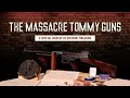 St. Valentine's Day Massacre Tommy Gun Display at The Mob Museum